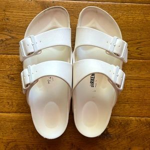 White Birkenstocks